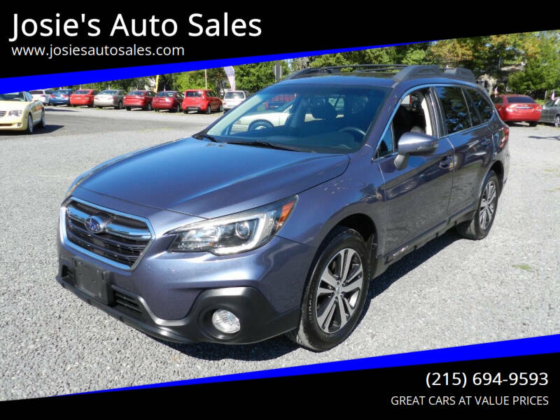 2018 Subaru Outback for sale at Josie's Auto Sales in Gilbertsville PA