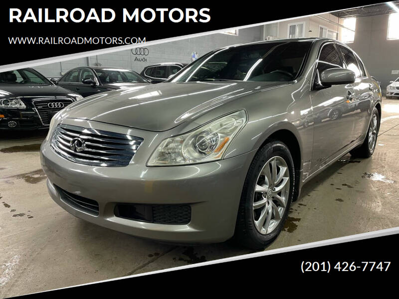 2008 Infiniti G35 for sale at RAILROAD MOTORS in Hasbrouck Heights NJ