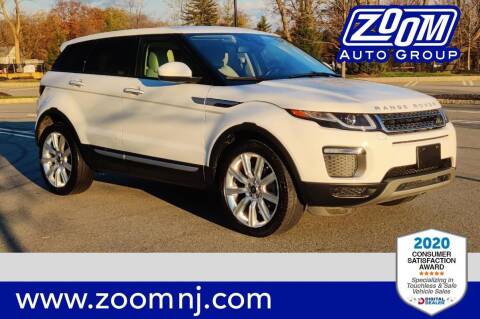 2017 Land Rover Range Rover Evoque for sale at Zoom Auto Group in Parsippany NJ