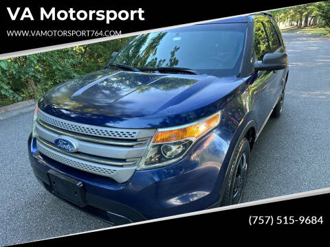 2011 Ford Explorer for sale at VA Motorsport in Chesapeake VA