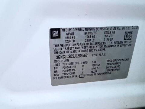 2018 Chevrolet Trax LT