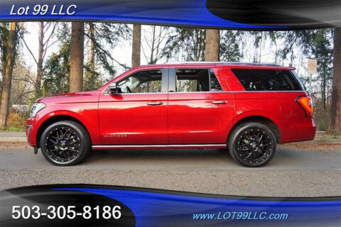 2019 Ford Expedition MAX for sale at LOT 99 LLC in Milwaukie OR