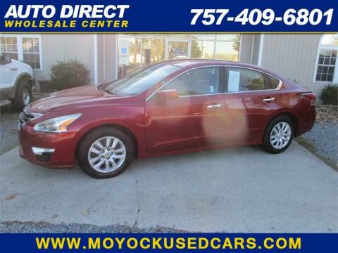 2013 Nissan Altima for sale at Auto Direct Wholesale Center in Moyock NC
