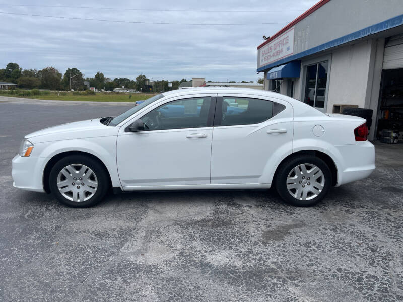 2014 Dodge Avenger for sale at ROWE'S QUALITY CARS INC in Bridgeton NC