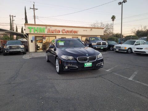 2014 BMW 5 Series for sale at THM Auto Center Inc. in Sacramento CA
