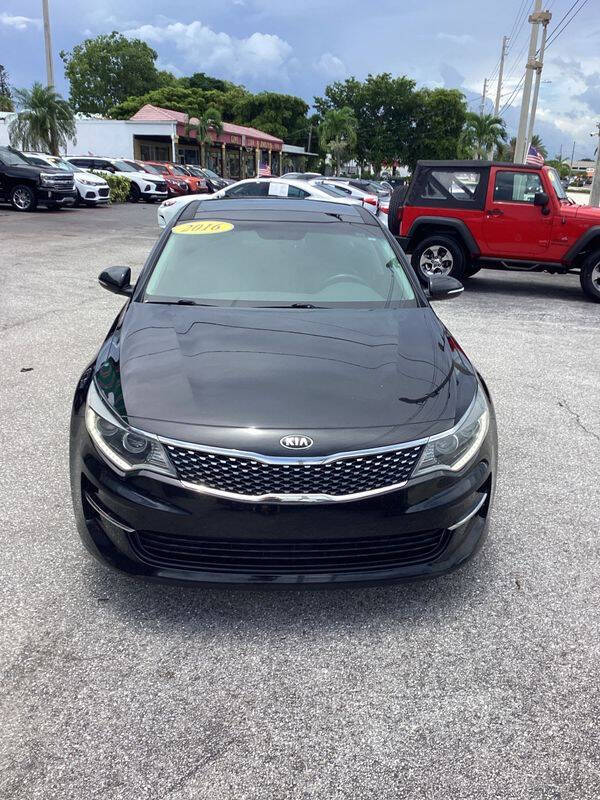 2016 Kia Optima for sale at Tropical Auto Sales in North Palm Beach, FL