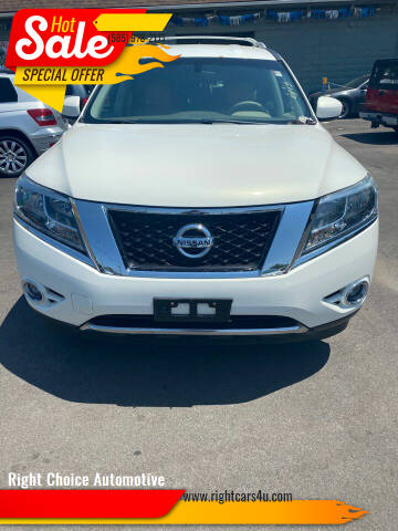 2013 Nissan Pathfinder for sale at Right Choice Automotive in Rochester NY