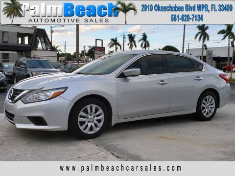 2017 Nissan Altima for sale at Palm Beach Automotive Sales in West Palm Beach FL