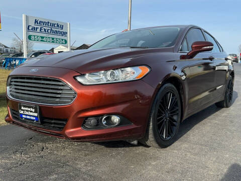 2016 Ford Fusion for sale at Kentucky Car Exchange in Mount Sterling KY