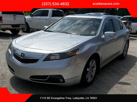 2012 Acura TL for sale at Acadiana Cars in Lafayette LA