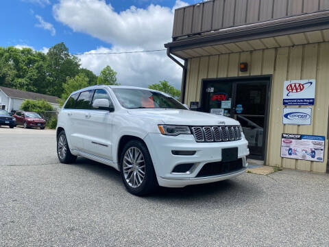 2017 Jeep Grand Cherokee for sale at Desmond's Auto Sales in Colchester CT