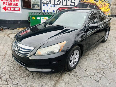 2012 Honda Accord for sale at M&M's Auto Sales & Detail in Kansas City KS