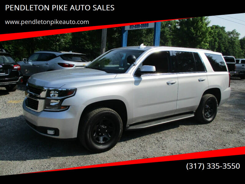 2017 Chevrolet Tahoe for sale at PENDLETON PIKE AUTO SALES in Ingalls IN