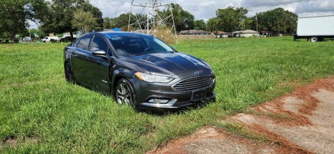 2017 Ford Fusion Hybrid for sale at BSA Used Cars in Pasadena TX