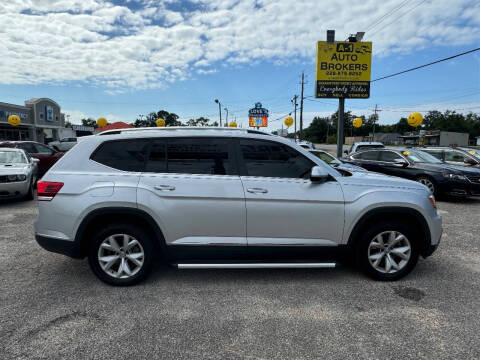 2018 Volkswagen Atlas for sale at A - 1 Auto Brokers in Ocean Springs MS