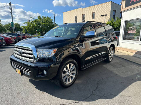 2015 Toyota Sequoia for sale at ADAM AUTO AGENCY in Rensselaer NY