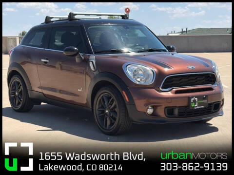 2013 MINI Paceman Cooper S ALL4