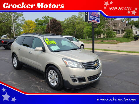 2014 Chevrolet Traverse for sale at Crocker Motors in Beloit WI