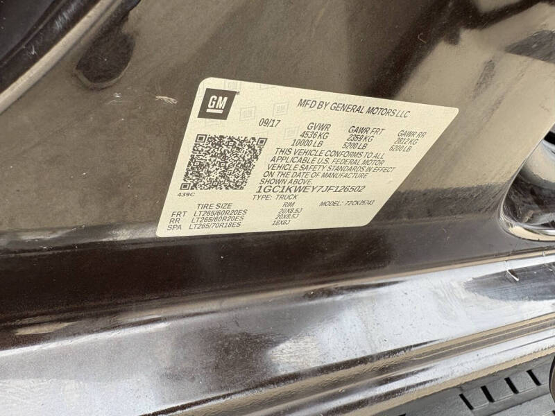 2018 Chevrolet Silverado 2500HD