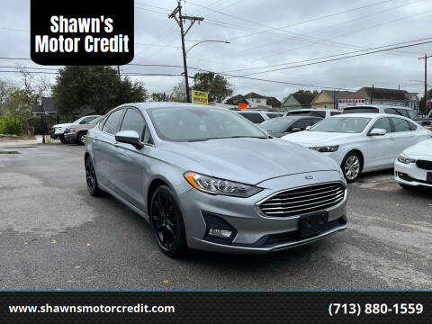 2020 Ford Fusion for sale at Shawn's Motor Credit in Houston TX