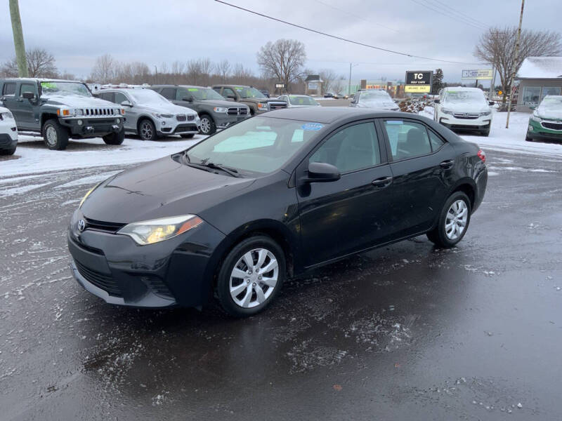 Used 2014 Toyota Corolla L with VIN 2T1BURHE2EC094820 for sale in Traverse City, MI