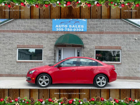 2016 Chevrolet Cruze Limited for sale at VAZQUEZ AUTO SALES in Bloomington IL