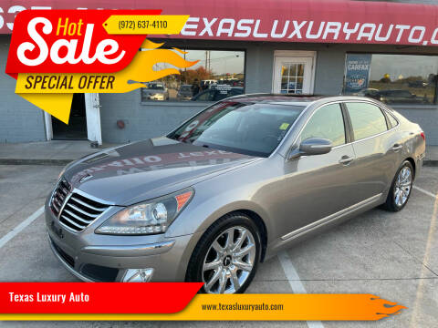 2011 Hyundai Equus for sale at Texas Luxury Auto in Cedar Hill TX