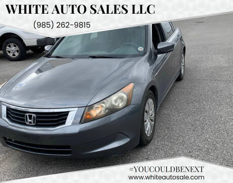 2009 Honda Accord for sale at WHITE AUTO SALES LLC in Houma LA