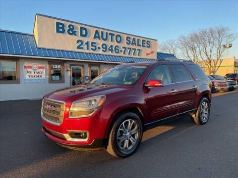 2015 GMC Acadia for sale at B & D Auto Sales Inc. in Fairless Hills PA