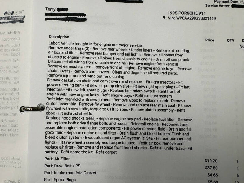 1995 Porsche 911 Carrera