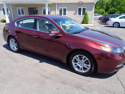 2012 Acura TL for sale at BETTER BUYS AUTO INC in East Windsor CT