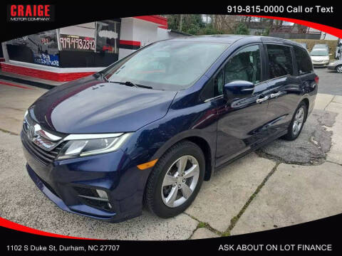 2018 Honda Odyssey for sale at CRAIGE MOTOR CO in Durham NC