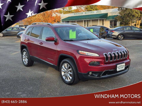 2015 Jeep Cherokee for sale at Windham Motors in Florence SC