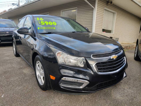 2016 Chevrolet Cruze for sale at Gamble Motor Co in La Follette TN