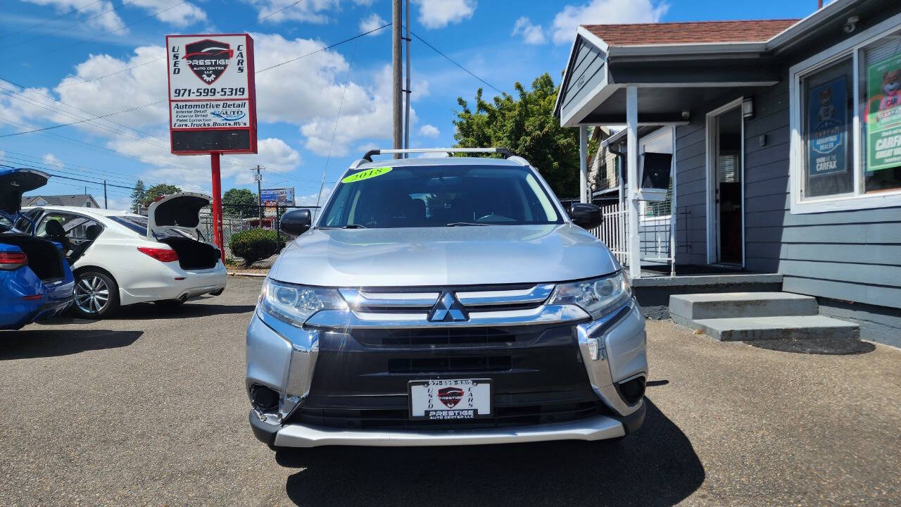 Silver 2017 Mitsubishi Outlander ES AWD ES 4dr SUV 2