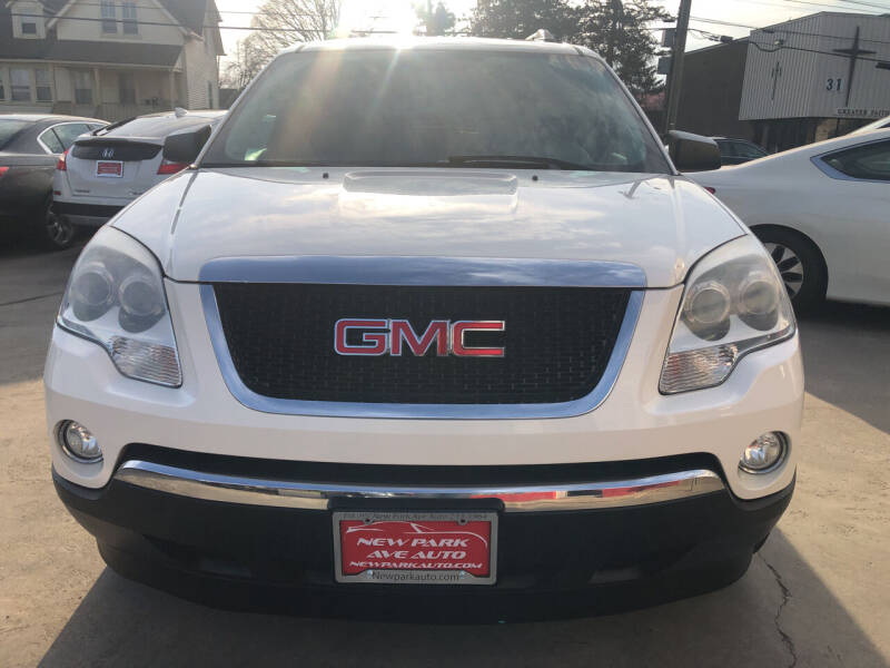 2012 GMC Acadia for sale at New Park Avenue Auto Inc in Hartford CT