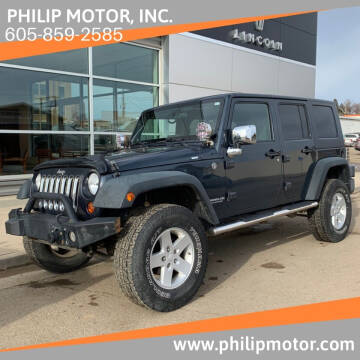 2008 Jeep Wrangler Unlimited for sale at Philip Motor Inc in Philip SD