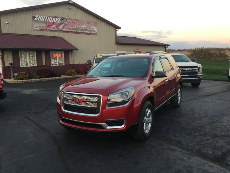 2014 GMC Acadia for sale at Southlake Body Auto Repair & Auto Sales in Hebron IN