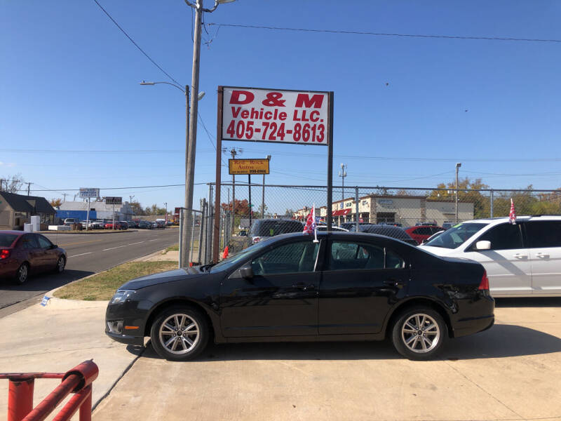 2012 Ford Fusion for sale at D & M Vehicle LLC in Oklahoma City OK