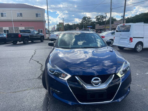 2016 Nissan Maxima for sale at M & J Auto Sales in Attleboro MA