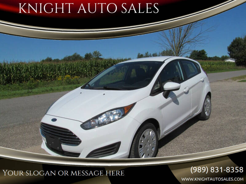 2014 Ford Fiesta for sale at KNIGHT AUTO SALES in Stanton MI