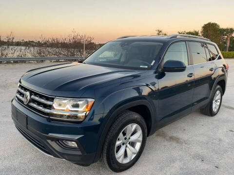 2018 Volkswagen Atlas for sale at EUROPEAN AUTO ALLIANCE LLC in Coral Springs FL