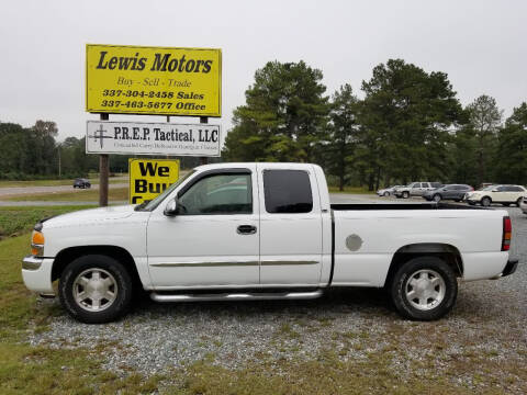 2005 GMC Sierra 1500 for sale at Lewis Motors LLC in Deridder LA