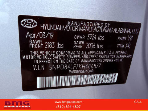 2019 Hyundai Elantra