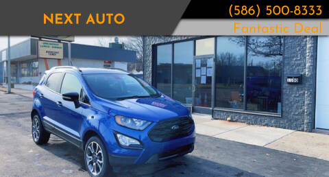 2020 Ford EcoSport for sale at Next Auto in Mount Clemens MI