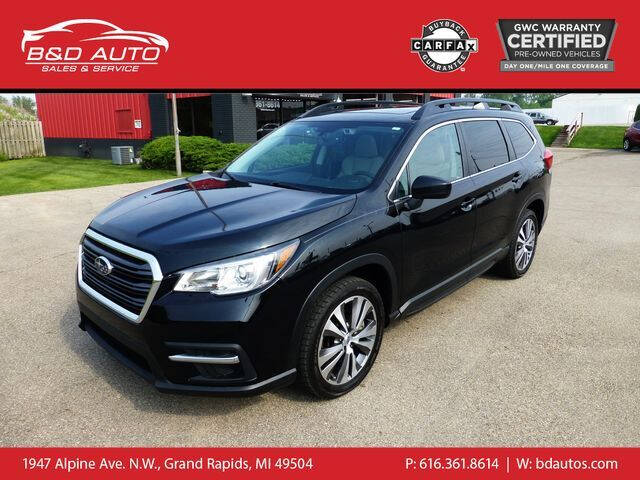 2020 Subaru Ascent for sale at B&D Auto Sales Inc in Grand Rapids MI