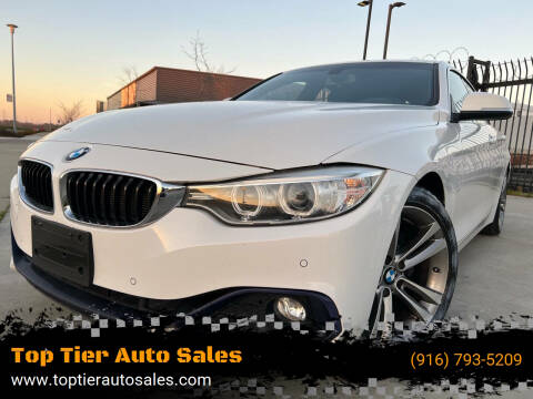 2016 BMW 4 Series for sale at Top Tier Auto Sales in Sacramento CA