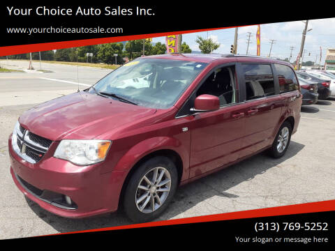 2014 Dodge Grand Caravan for sale at Your Choice Auto Sales Inc. in Dearborn MI