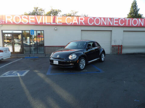 2014 Volkswagen Beetle for sale at ROSEVILLE CAR CONNECTION in Roseville CA