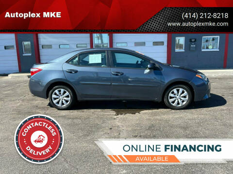 2016 Toyota Corolla for sale at Autoplexmkewi in Milwaukee WI